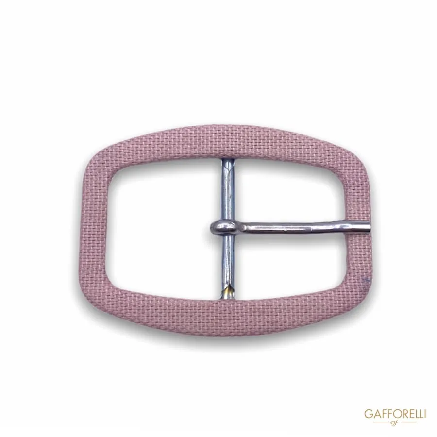 Buckle Covered in Fabric with a Flared Shape 1598- Gafforelli Srl