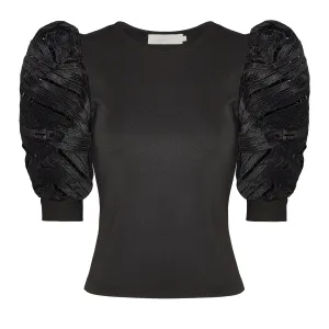 BUCKLE LACE BLOUSE