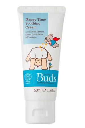 Buds Soothing Organics Nappy Time Soothing Cream 50ml