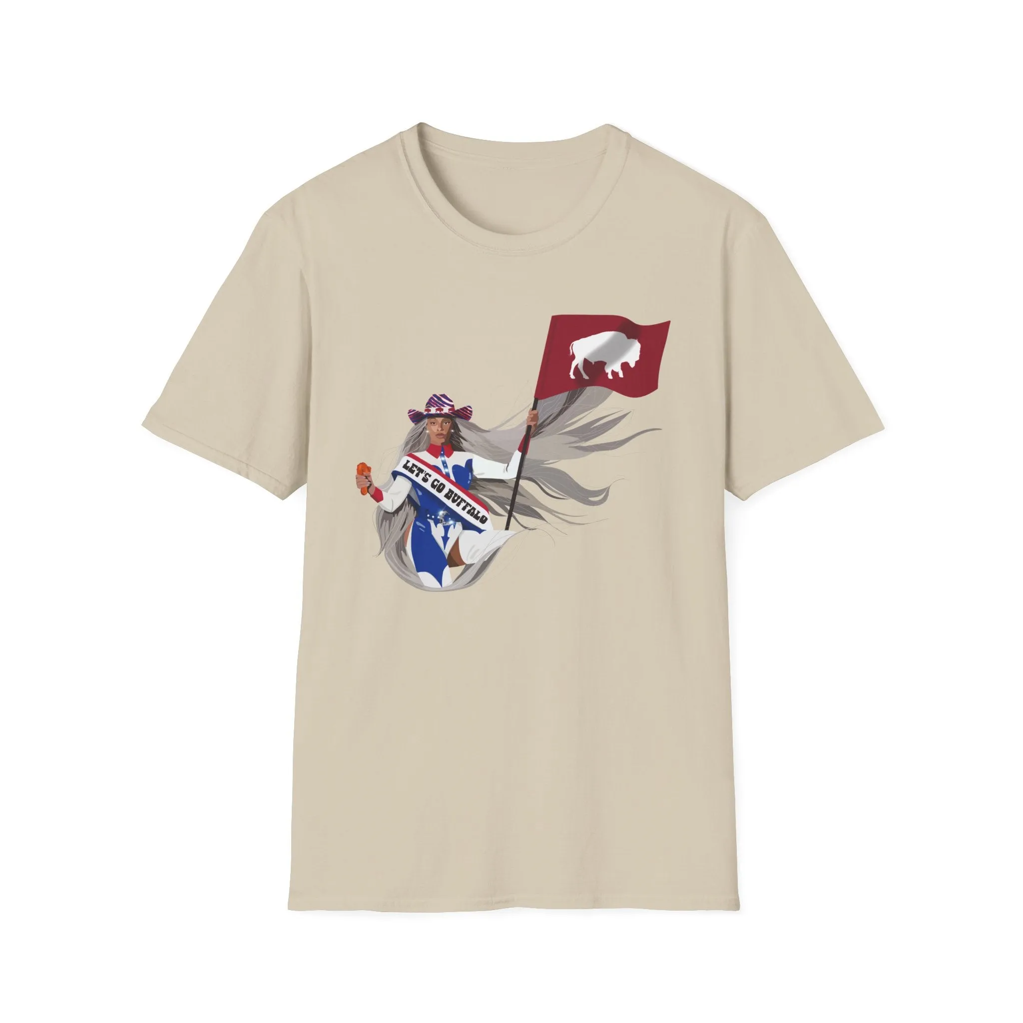 Buffalo Cowboy Carter X GMARIE Collab T Shirt