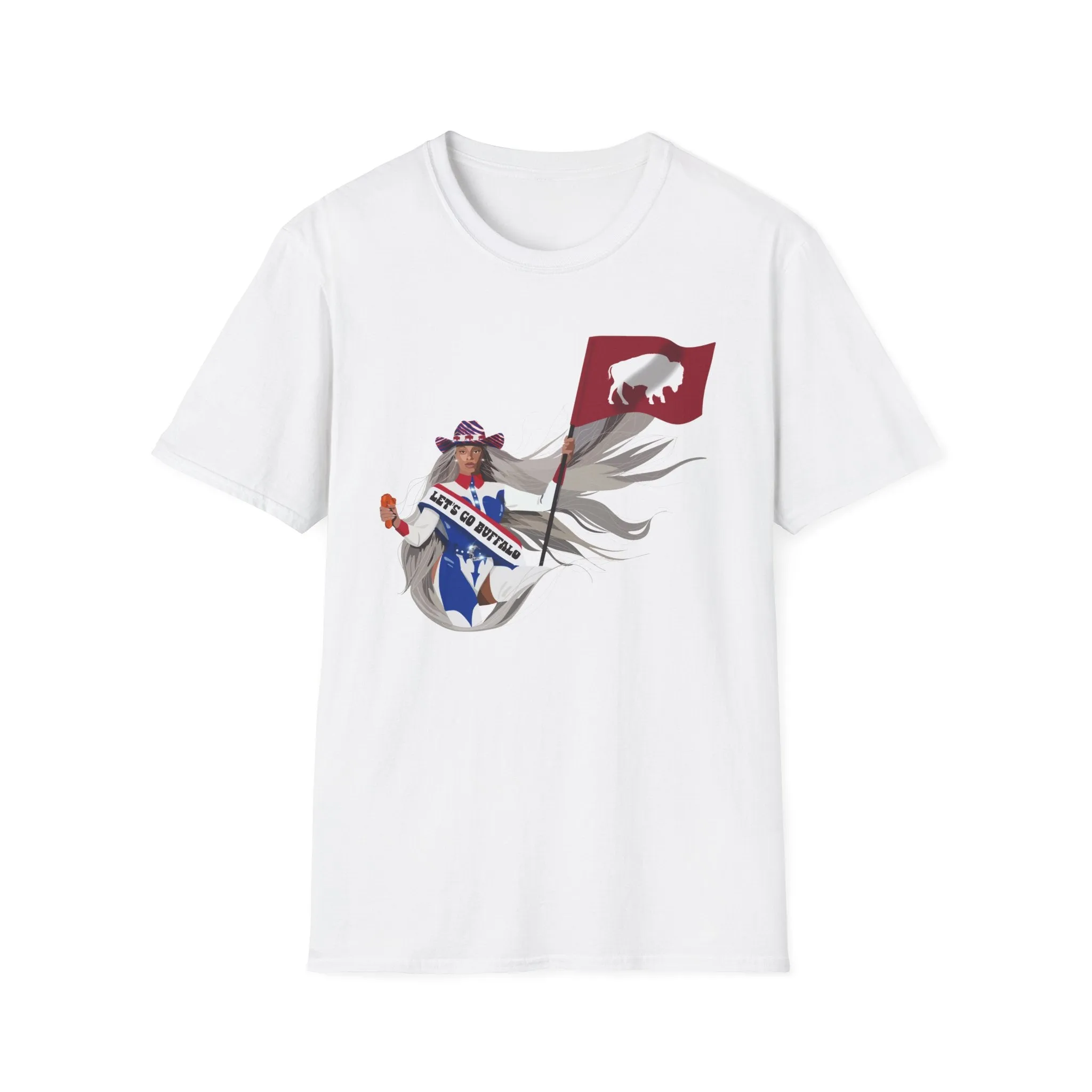Buffalo Cowboy Carter X GMARIE Collab T Shirt