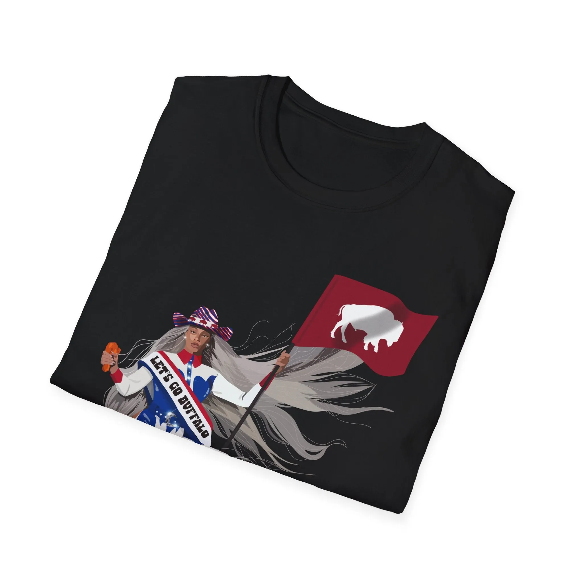 Buffalo Cowboy Carter X GMARIE Collab T Shirt