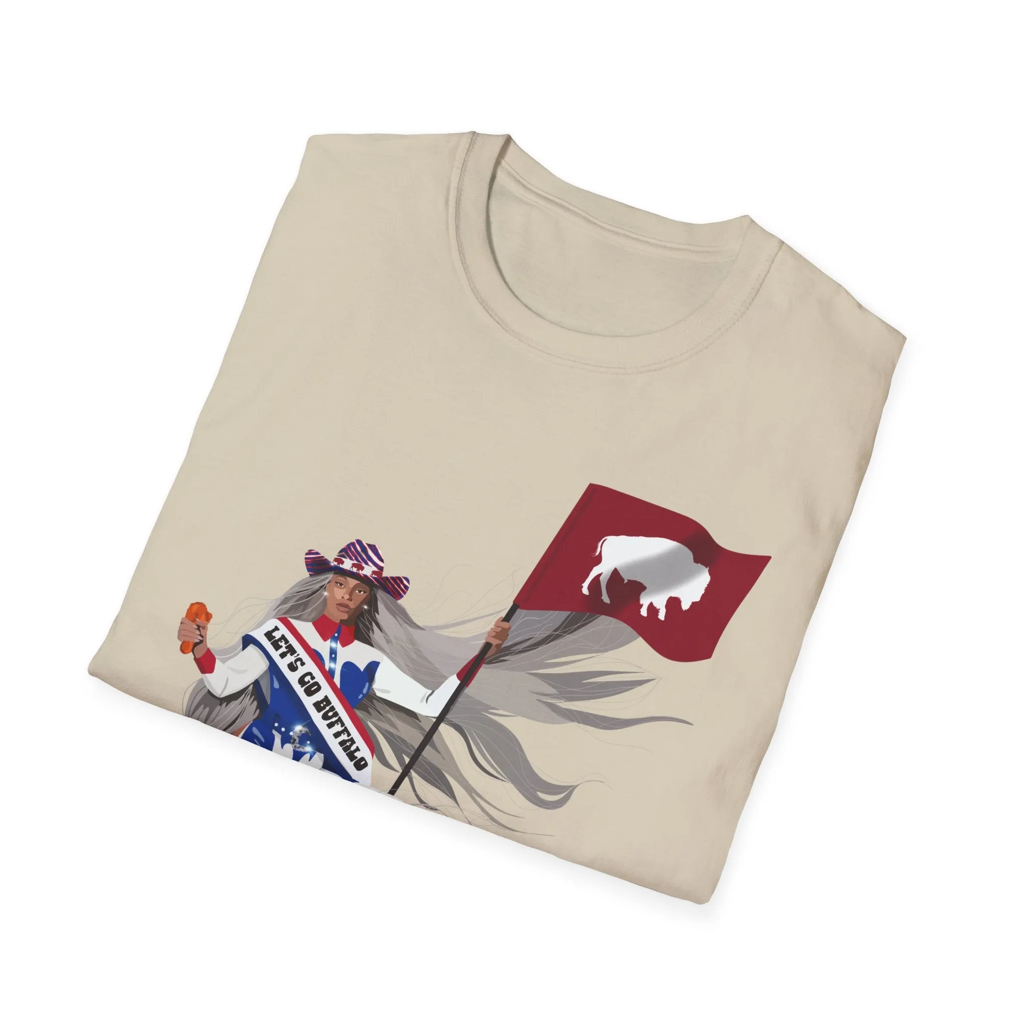Buffalo Cowboy Carter X GMARIE Collab T Shirt