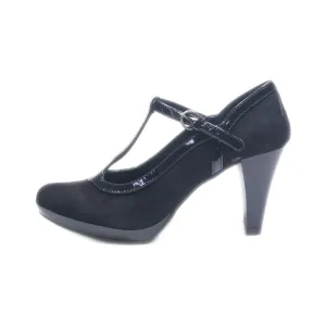 Bugatti High-Heel Shoes Suede Black Colour For Women