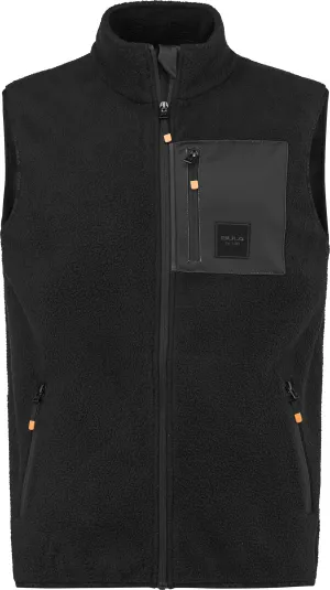 Bula Men&#x27;s Basecamp Fleece Vest 2.0 Black | Buy Bula Men&#x27;s Basecamp Fleece Vest 2.0 Black here | Outnorth