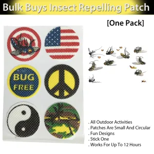 Bulk Buys Insect Repelling Patch [30 Patches]