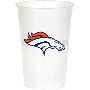 Bulk Denver Broncos 20 oz Plastic Cups (96 per Case)