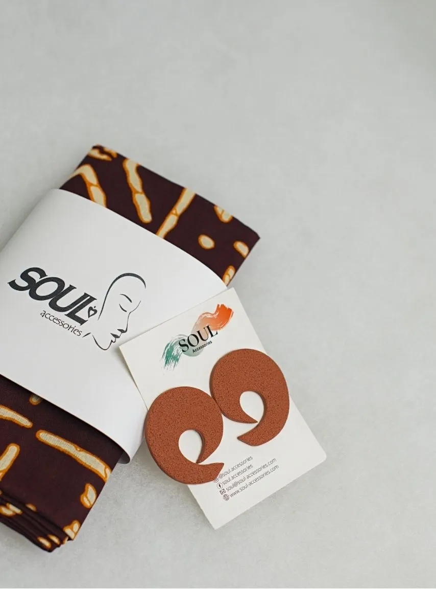 Bundle Wrap   Earrings / Daniela