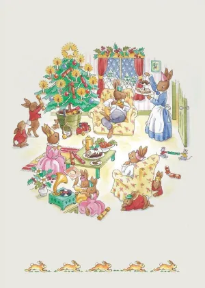 Bunnykins Christmas Day Christmas Card