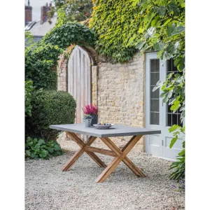 Burford Table, Small in Natural - Polystone