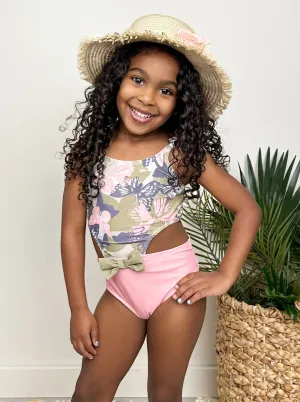 Butterfly Camo Cutie One Piece Swimsuit