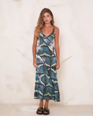Butterfly Pipping Dress