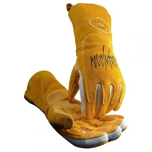 CAIMAN - Pig Grain FR Cotton Fleece Lined MIG/Stick Welding Gloves