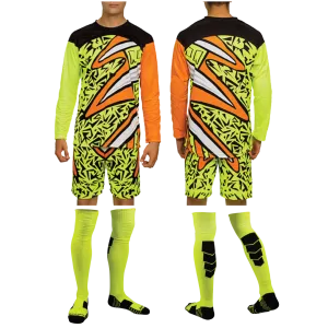 Calamity LS Long-Sleeve Goalkeeper Kit (Jersey Short Socks) Number Included