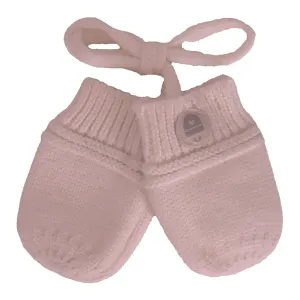 Calikids Knit My First Mittens - Rose (Newborn, 0-6 Months)