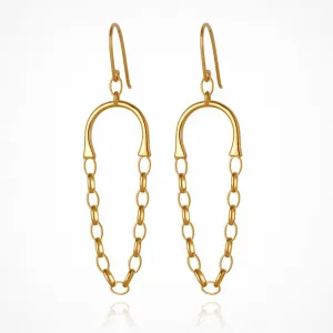 Callista Earrings - Gold
