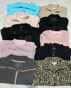 Calvin Klein Fleece Jackets, 13 Pieces