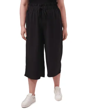 Camilla Paperbag Pants | 060-RICH BLACK