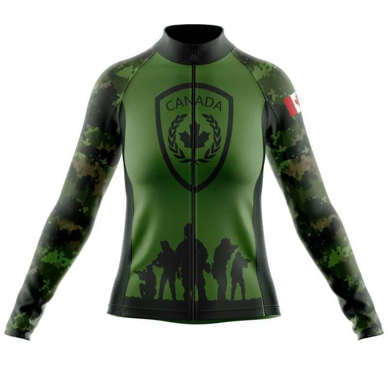 Canada Army ( V2 ) Thermal Club Jersey