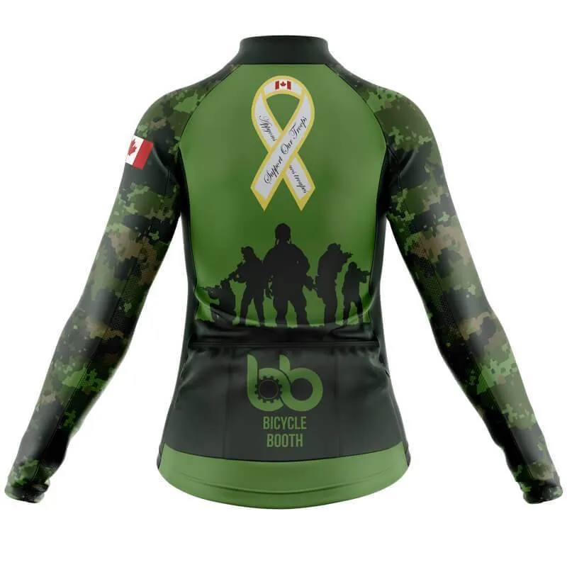 Canada Army ( V2 ) Thermal Club Jersey