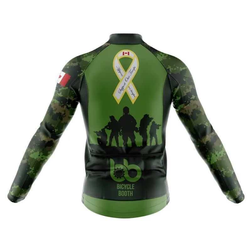 Canada Army ( V2 ) Thermal Club Jersey