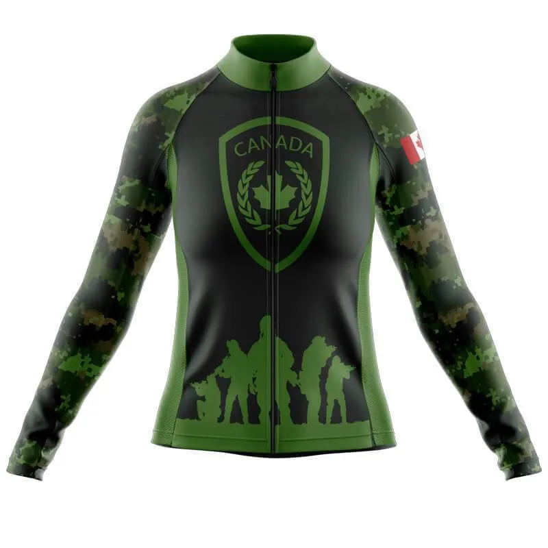 Canada Army ( V2 ) Thermal Club Jersey