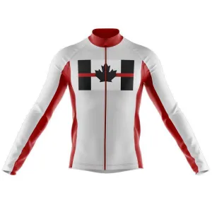 Canada Flag Thin Red Line Thermal Club Jersey