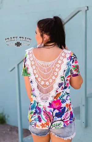 Canadian Crochet Top by Crazy Train
