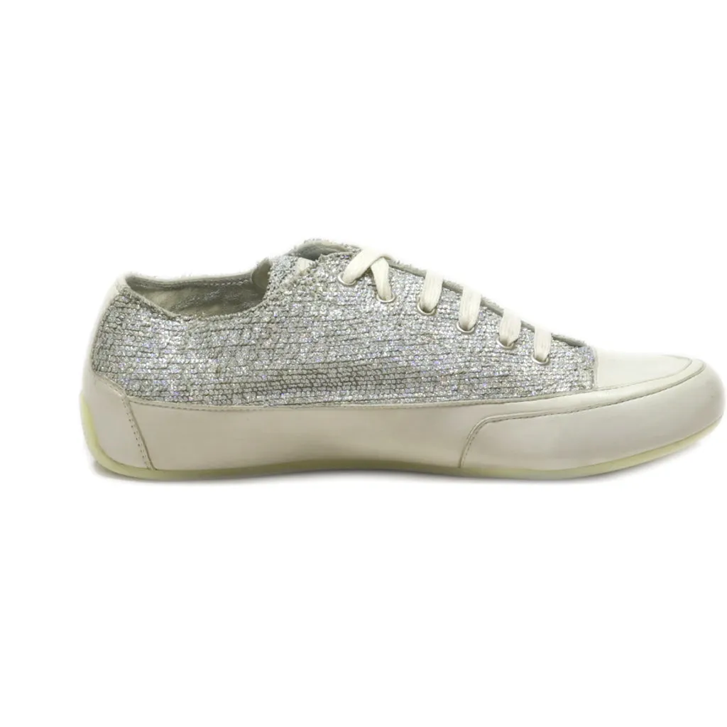 Candice Cooper Lace Ups Fabric Beige Colour For Women