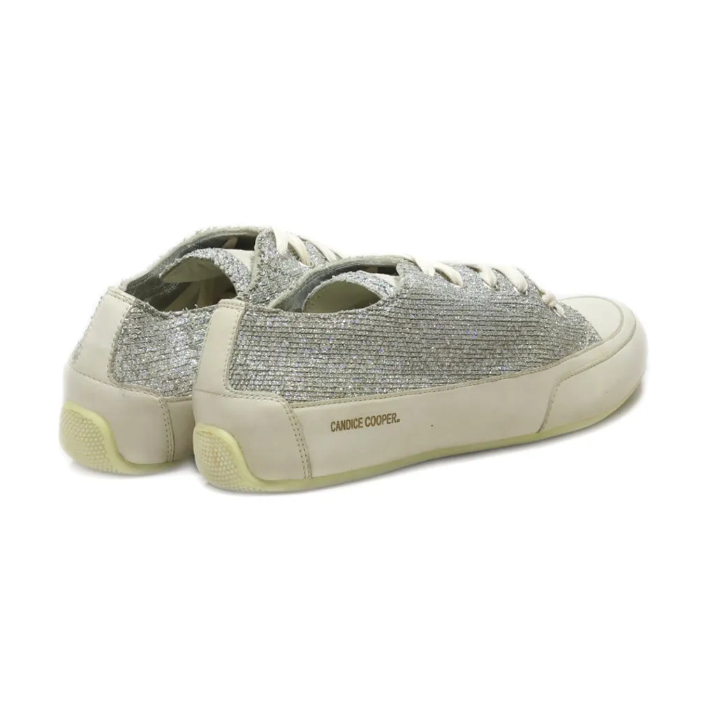 Candice Cooper Lace Ups Fabric Beige Colour For Women