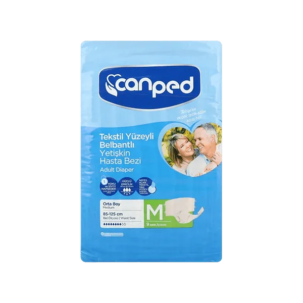 CANPED ADULT DIAPER MEDIUM SIZE 10PCS