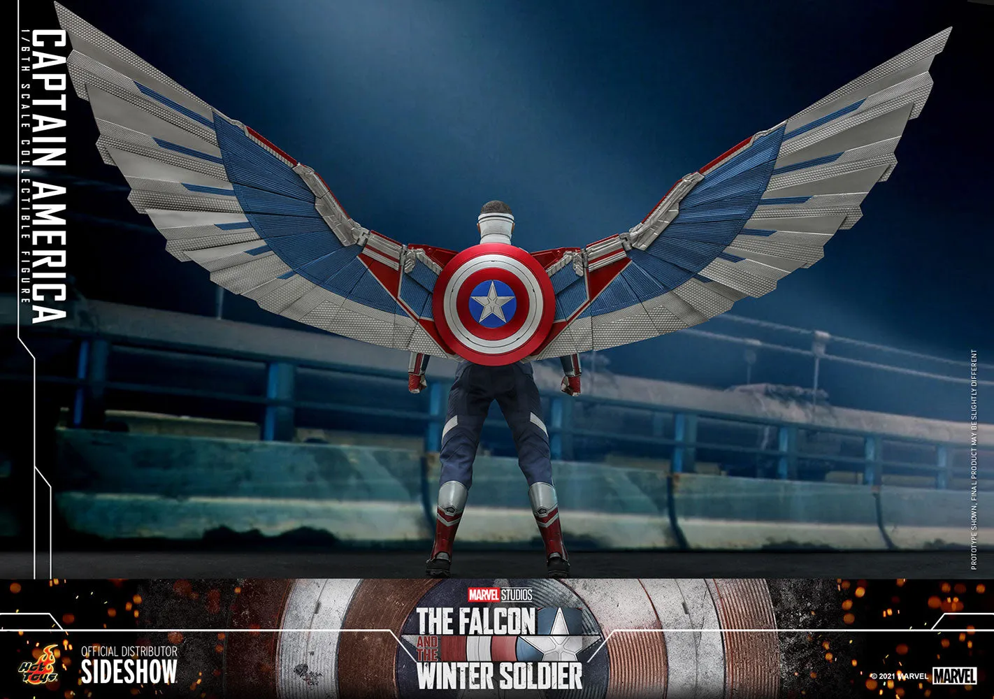 Captain America The Falcon and the Winter Soldier Sixth Scale Figure