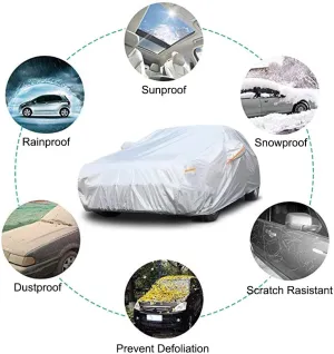 Car Cover Waterproof UV Proof Size XXL
