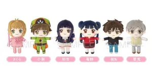 Card Captor Sakura Mini Plush Doll Puchifuwa Complete 6 Set Toya Yukito Meiling