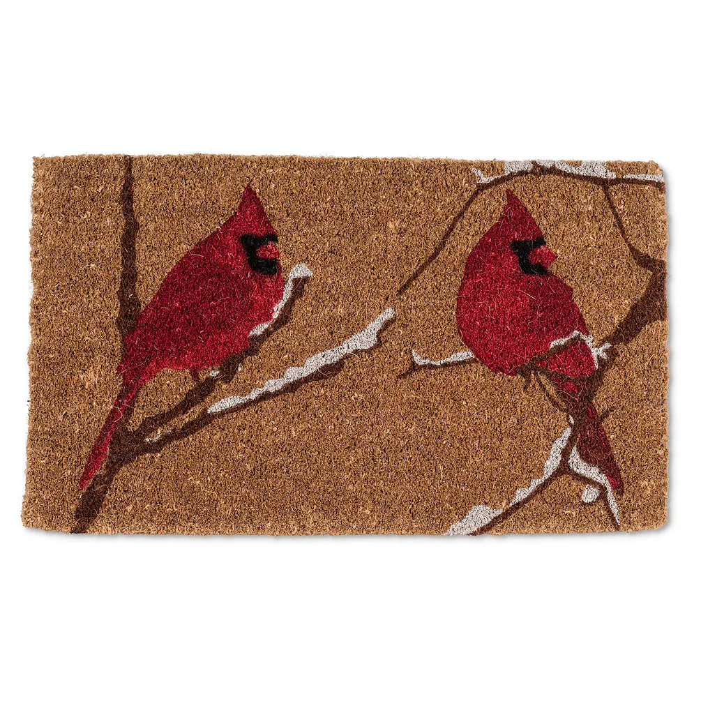 Cardinals on a Snowy Branch