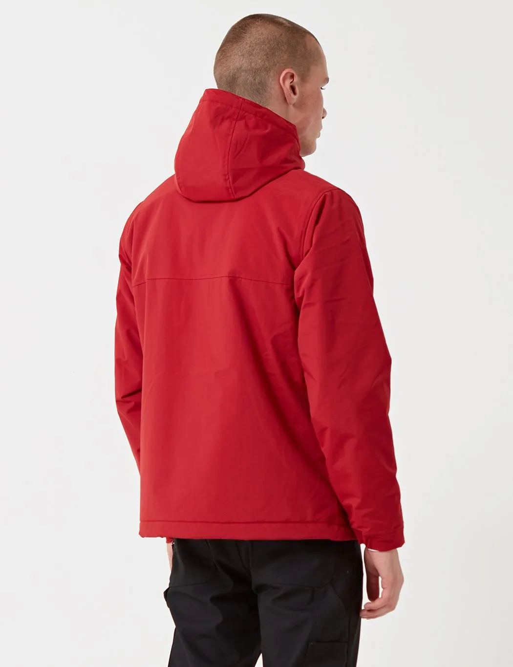 Carhartt-WIP Nimbus Half-Zip Jacket (Fleece Lined) - Blast Red