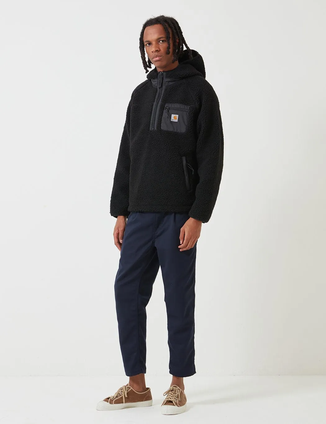 Carhartt-WIP Prentis Fleece Pullover - Black