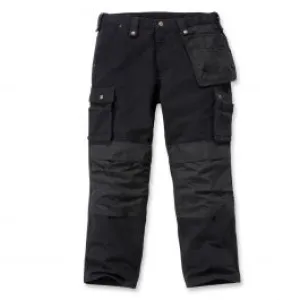 Carhartt&#x20;101837&#x20;Washed&#x20;Duck&#x20;Multipocket&#x20;Pant&#x20;-&#x20;Black