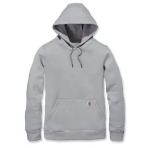 Carhartt&#x20;102790&#x20;Women&#x27;s&#x20;Clarksburg&#x20;Pullover&#x20;Sweatshirt&#x20;-&#x20;Asphalt&#x20;Heather