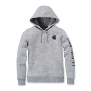Carhartt&#x20;102791&#x20;Clarksburg&#x20;l&#x2F;s&#x20;Hooded&#x20;Sweatshirt&#x20;-&#x20;Asphalt&#x20;Heather