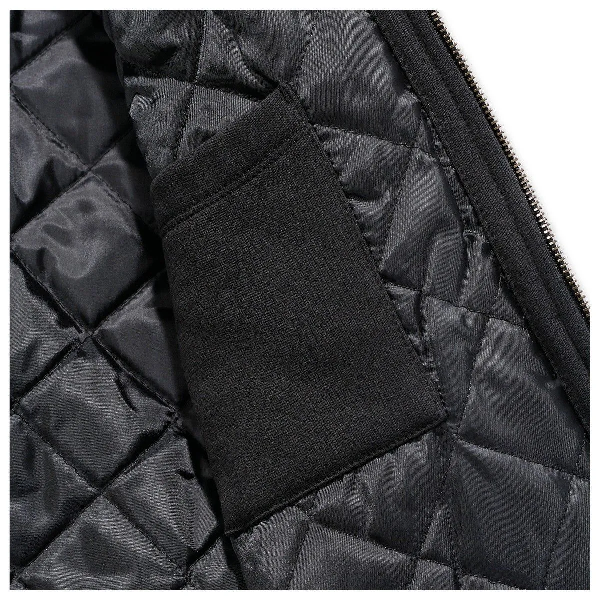 Carhartt&#x20;103312&#x20;Rockland&#x20;Quilt&#x20;Lined&#x20;Full&#x20;Zip&#x20;Hooded&#x20;Sweatshirt&#x20;-&#x20;Black