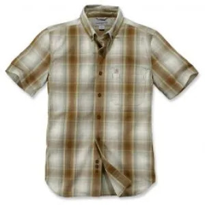 Carhartt&#x20;104332&#x20;Essential&#x20;Plaid&#x20;Shirt&#x20;-&#x20;Oiled&#x20;Walnut