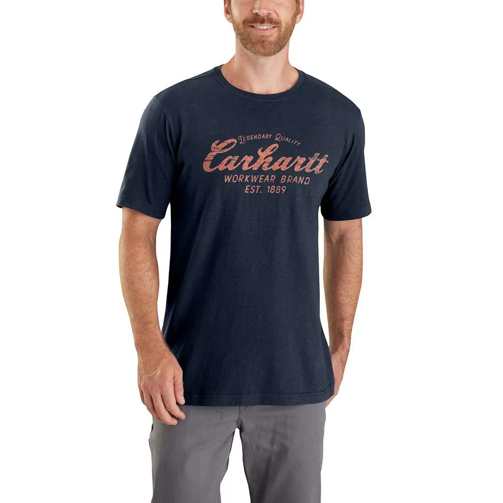 Carhartt&#x20;104453&#x20;Southern&#x20;graphic&#x20;t-shirt&#x20;-&#x20;Navy