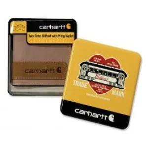 Carhartt&#x20;61-2204&#x20;Two-Tone&#x20;Billfold&#x20;Wallet&#x20;-&#x20;C.&#x20;Brown