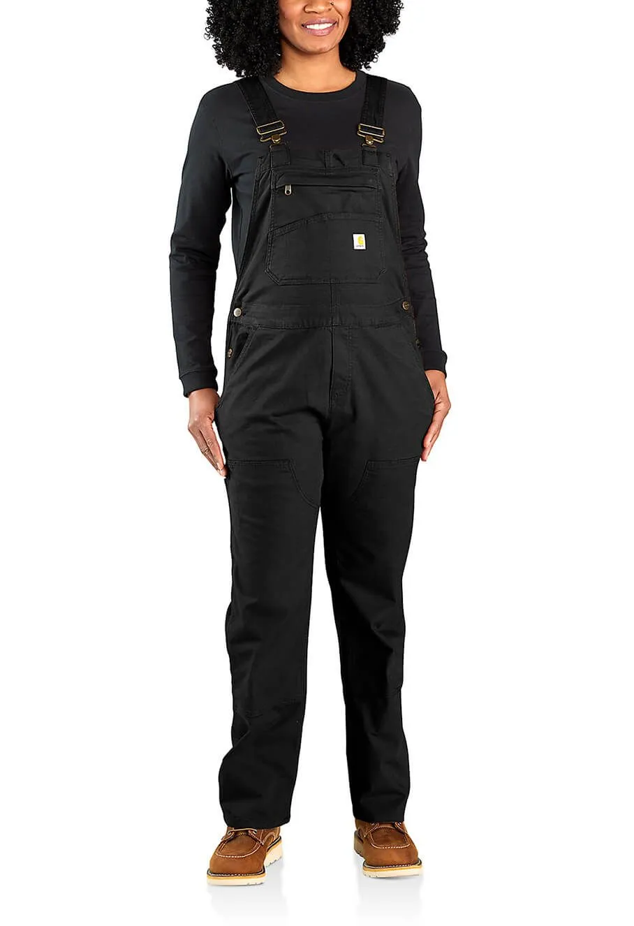 Carhartt&#x20;Duck&#x20;Bib&#x20;Overall&#x20;Women&#x20;106001&#x20;-&#x20;Black