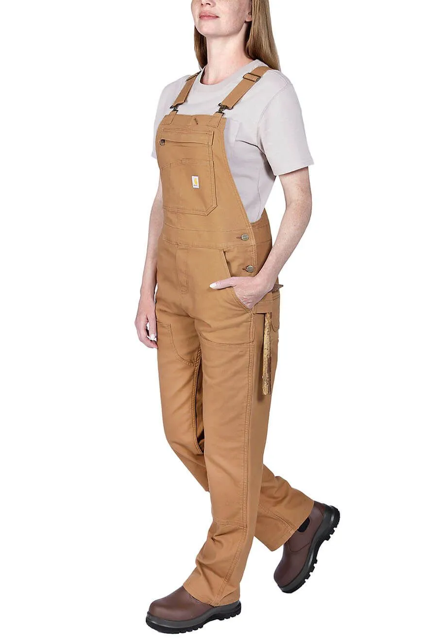 Carhartt&#x20;Duck&#x20;Bib&#x20;Overall&#x20;Women&#x20;106001&#x20;-&#x20;Brown
