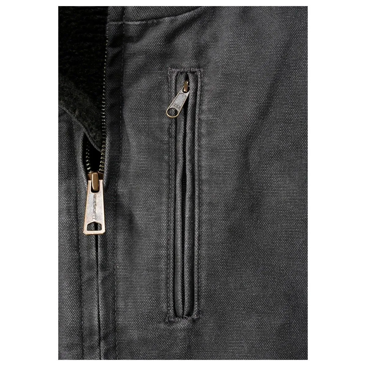 Carhartt&#x20;V33&#x20;Sale&#x3A;&#x20;Mock&#x20;Neck&#x20;Vest&#x20;-&#x20;Dark&#x20;Brown