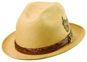 Carlos Santana Sacred Fire Straw Fedora