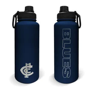 Carlton Blues Stainless Steel Drink Bottle