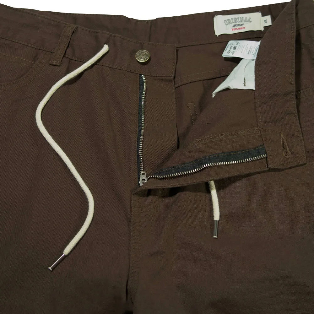CARPENTER LOOSEFIT COTTON PANTS DARK KHAKI